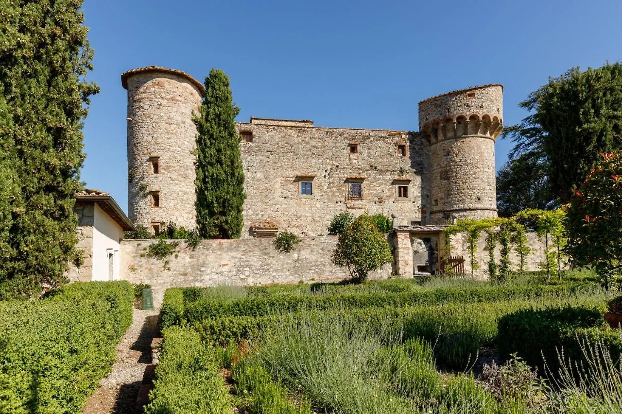 Castello Di Meleto Pensionat Gaiole in Chianti Lantställe